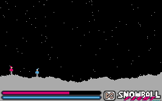 Snowball Fight atari screenshot